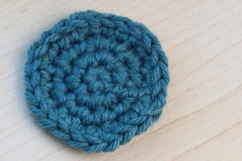 medium sized crochet circle