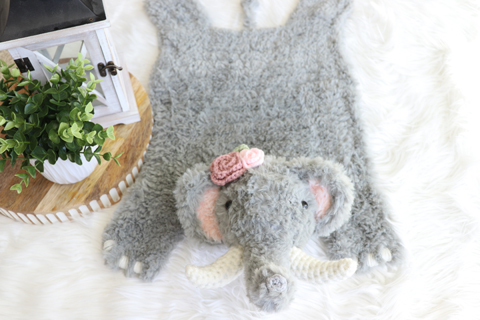 Crochet Elephant Lovey- FREE Crochet Pattern