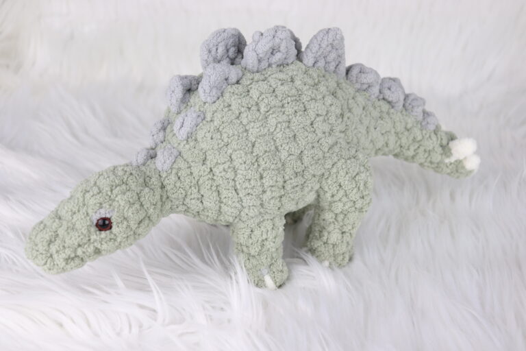 Free Dinosaur Crochet Pattern- Stegosaurus
