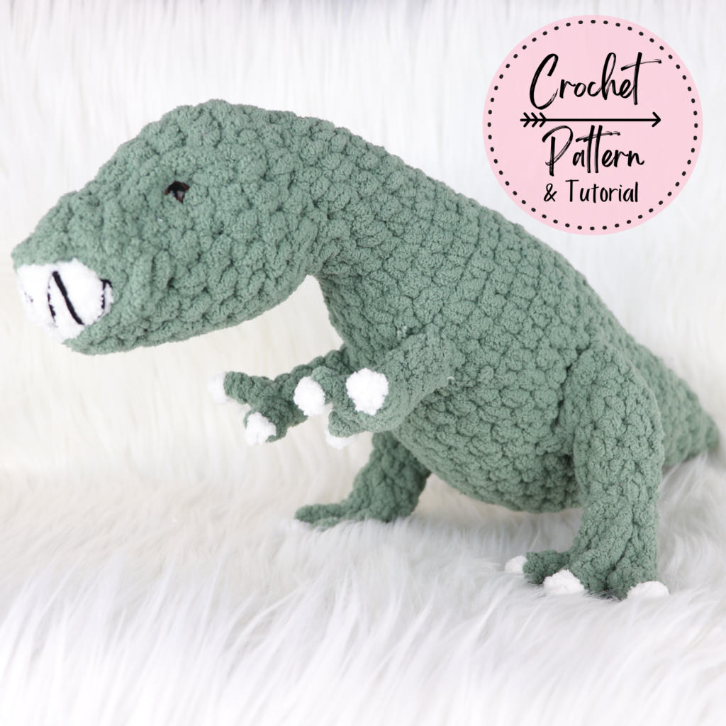 Crochet T-Rex Pattern - Sweet Creek Patterns