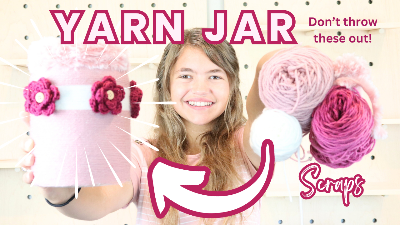 What is the best way to use up yarn scraps?